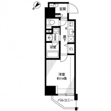 プレール・ドゥーク押上IIの間取り図