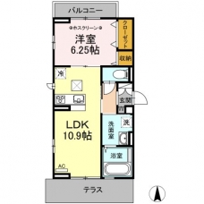 ビバーチェの間取り図