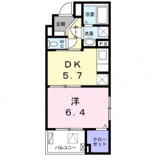 Ｇｒａｃｅ　大原の間取り図