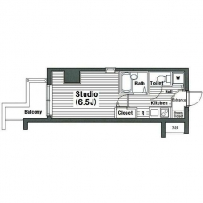ガラ・シティ高田馬場の間取り図