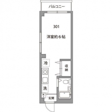 コーポヤマ千石の間取り図