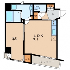 CercaEstacion（ｾﾙｶｴｽﾀｼｵﾝ）の間取り図