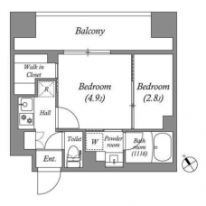 ACP Residence 西巣鴨の間取り図