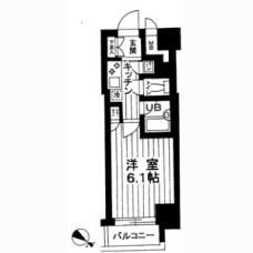 パレステュディオ浜松町の間取り図