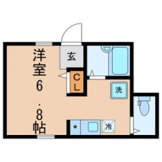 アペックス下高井戸IIの間取り図