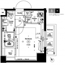 アクサス池袋レジデンスの間取り図