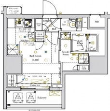 アークマーク浅草の間取り図