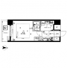 メインステージ亀戸IIIの間取り図