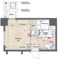グラントゥルース練馬2の間取り図