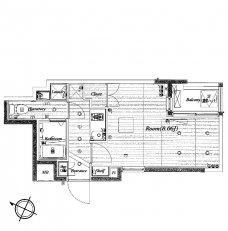 ビバリーホームズ池袋の間取り図