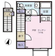 Maison Blancheの間取り図