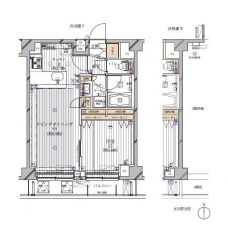 メインステージ多摩川IIIの間取り図
