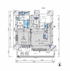 メインステージ三ノ輪EASTの間取り図