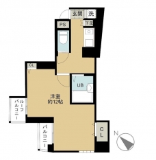スカイコート目白台の間取り図