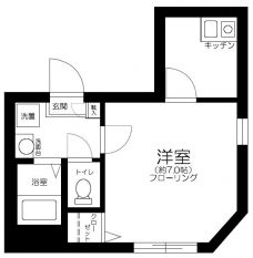 HAS高円寺の間取り図