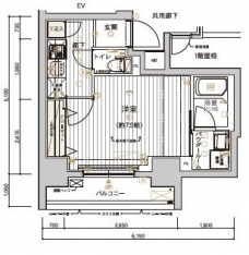 メインステージ十条IIの間取り図