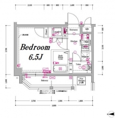 アクサス白山の間取り図