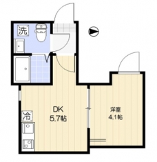 グロリア小岩の間取り図