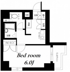 ヴェルステージ茅場町の間取り図
