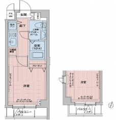 メインステージ多摩川の間取り図