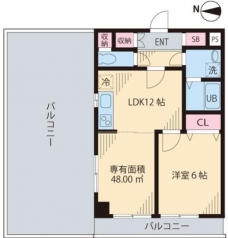 ＳＷＥＥＴ　ＨＩＬＬＳ瑞江の間取り図