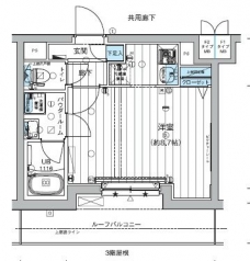 メインステージ板橋蓮根IIの間取り図