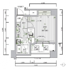 メインステージ木場の間取り図