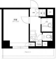 ルーブル大島の間取り図