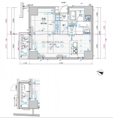 メインステージ上石神井の間取り図