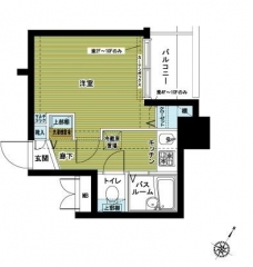トーシンフェニックス代々木公園の間取り図