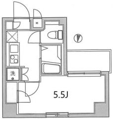 ルリオン両国の間取り図