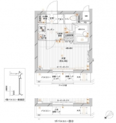 メインステージ赤塚の間取り図