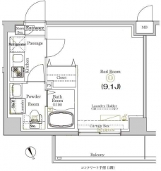 Refays XEBECときわ台の間取り図