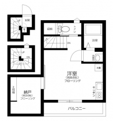 KTS笹塚の間取り図