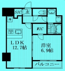 セジョリ浅草ベルグレードの間取り図