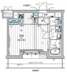 メインステージ板橋蓮根IIの間取り図