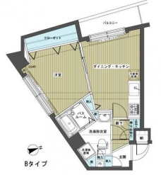 フェニックス笹塚弐番館の間取り図