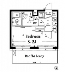 アクサス新江古田の間取り図