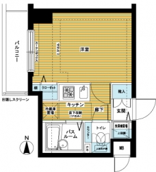 トーシンフェニックス高円寺南の間取り図