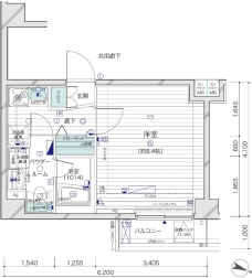 メインステージ上野毛IIの間取り図