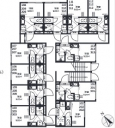Nano上落合の間取り図