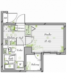 ガーラ・ステーション菊川の間取り図