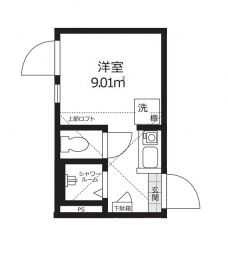 QUQURI KOENJIの間取り図