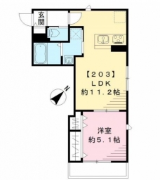 ビューノ渋谷本町の間取り図