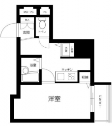 ガラ・シティ芝公園の間取り図