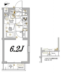 アクサス桜台エクスクルーシブの間取り図