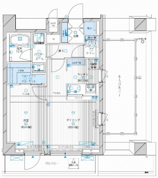 メインステージ高円寺の間取り図
