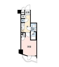 ブライズ早稲田東の間取り図