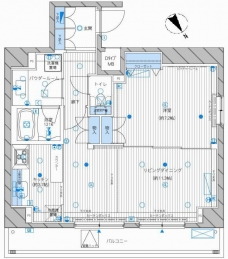 メインステージ田端の間取り図