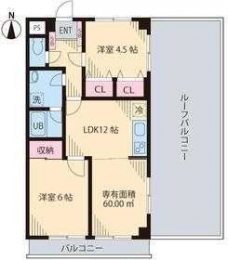 ＳＷＥＥＴ　ＨＩＬＬＳ瑞江の間取り図